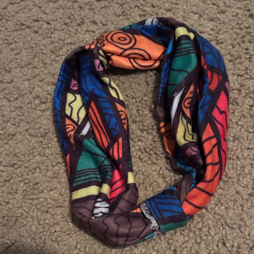 Colorful Geometric Patterned Headband
